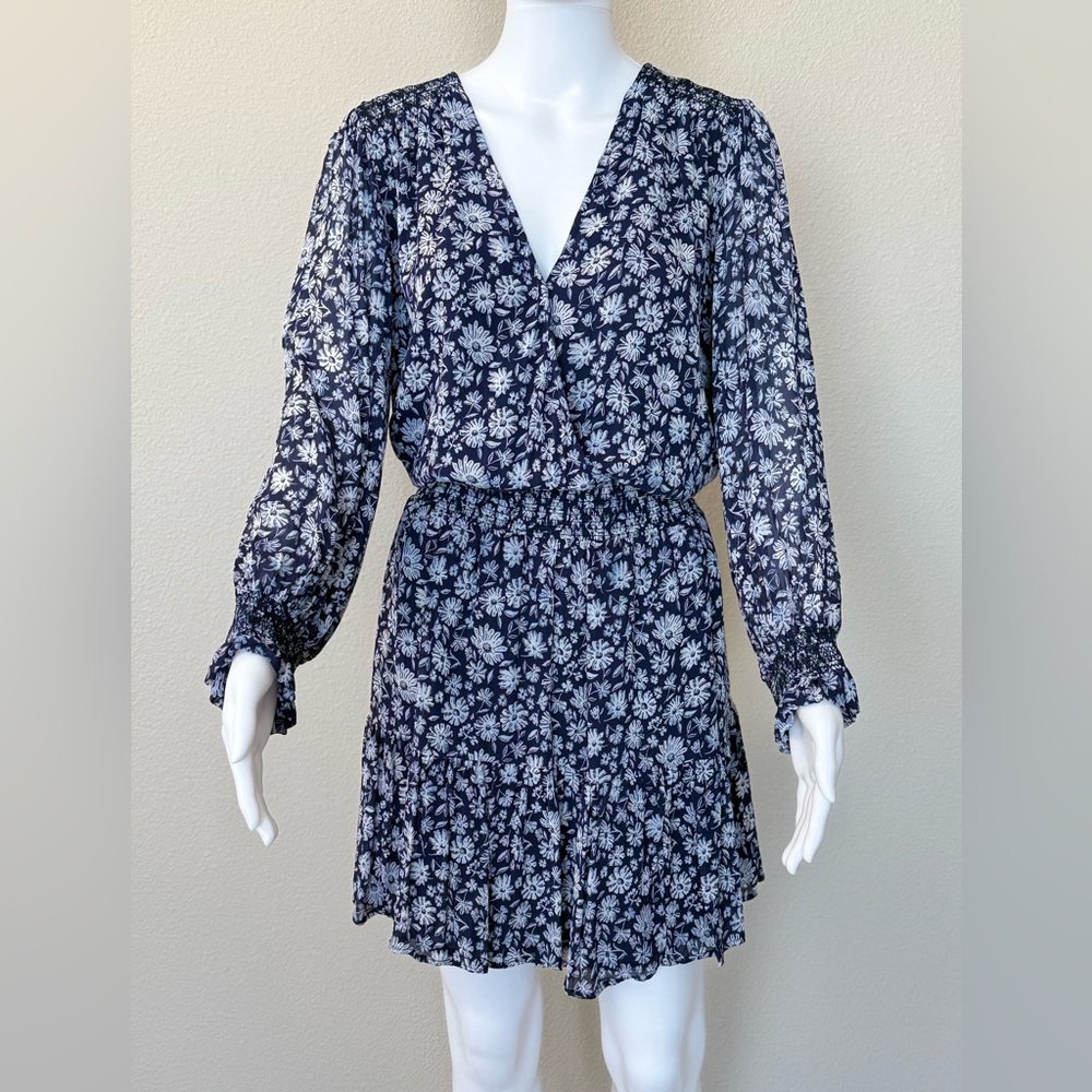 Vineyard Vines Navy Floral Dress